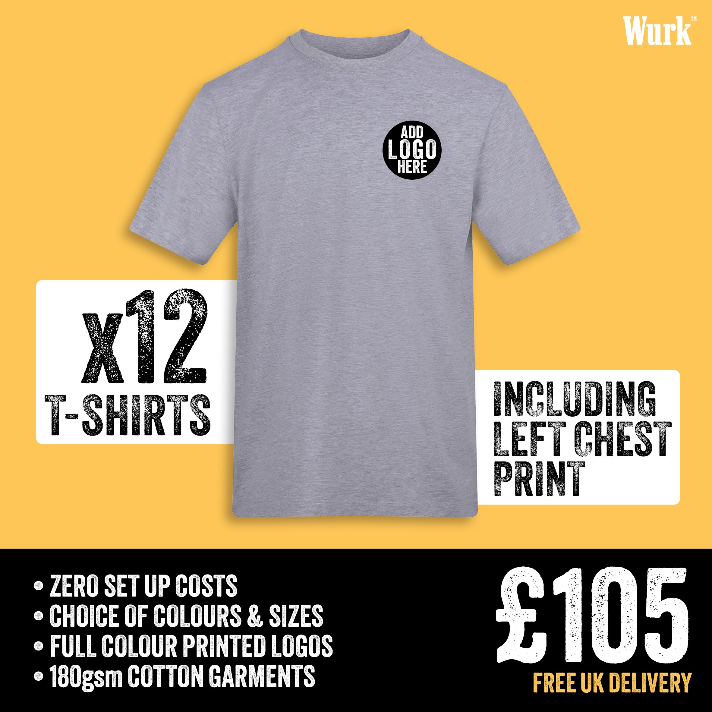 12x T-shirt 'Graft Dozen' Bundle