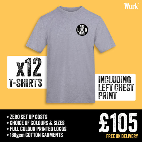 12x T-shirt 'Graft Dozen' Bundle
