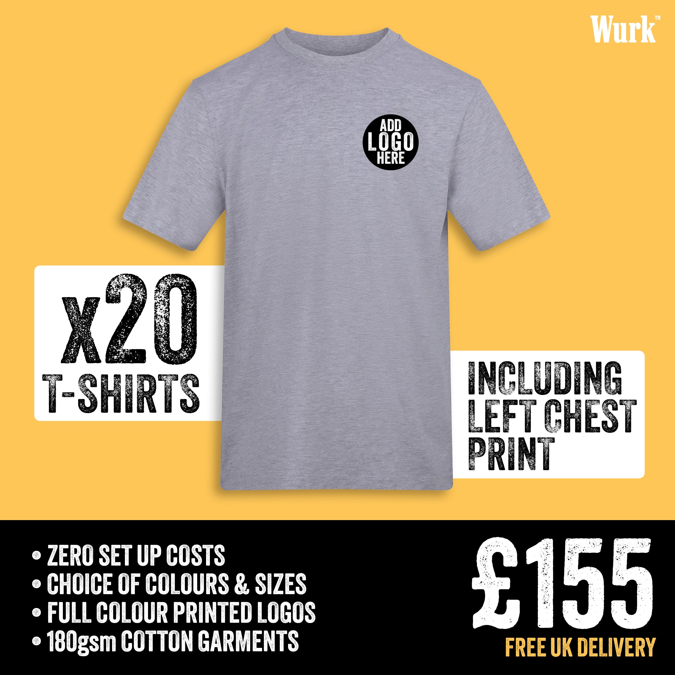 20x T-shirt 'Assemble the Crew' Bundle