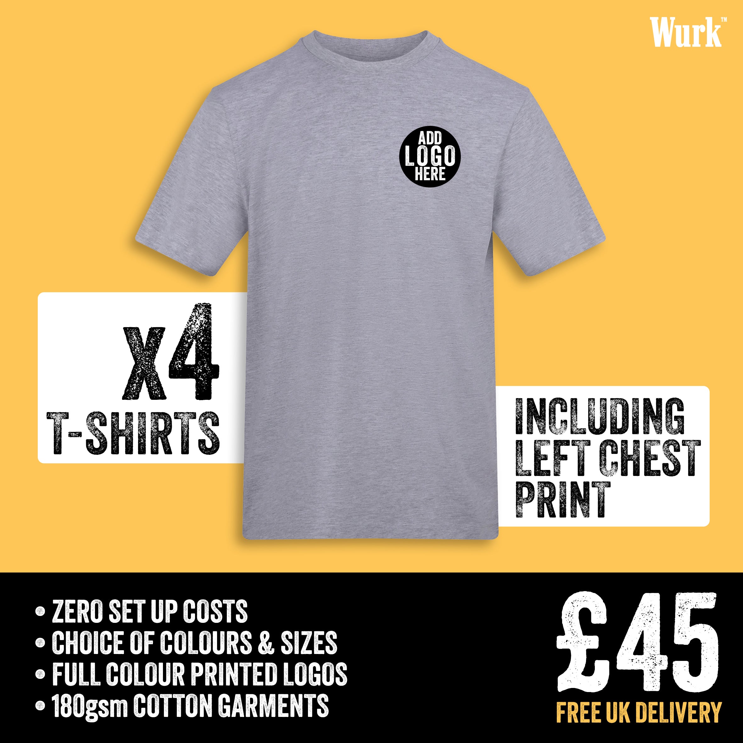4x T-shirt 'Starter Pack' Bundle