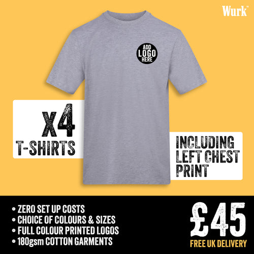 4x T-shirt 'Starter Pack' Bundle