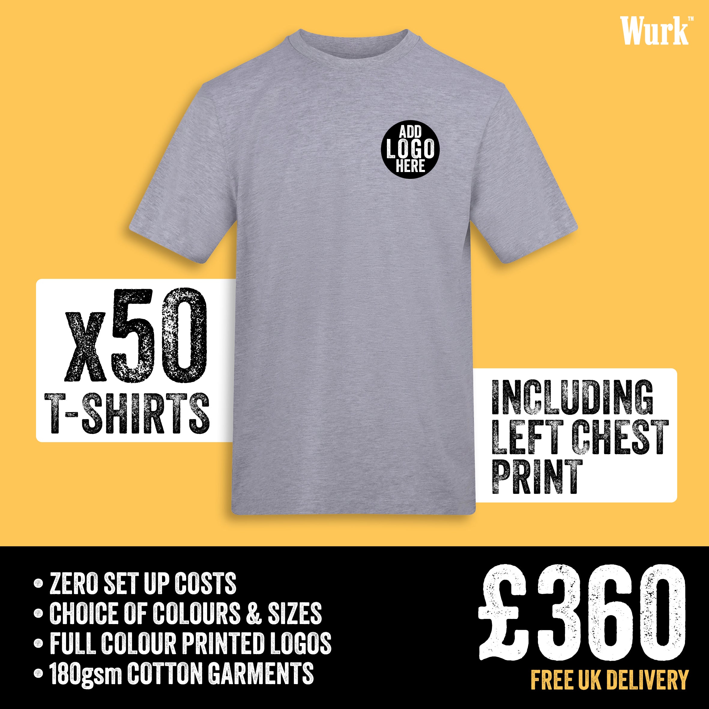 50x T-shirt 'Mega Graft' Bundle
