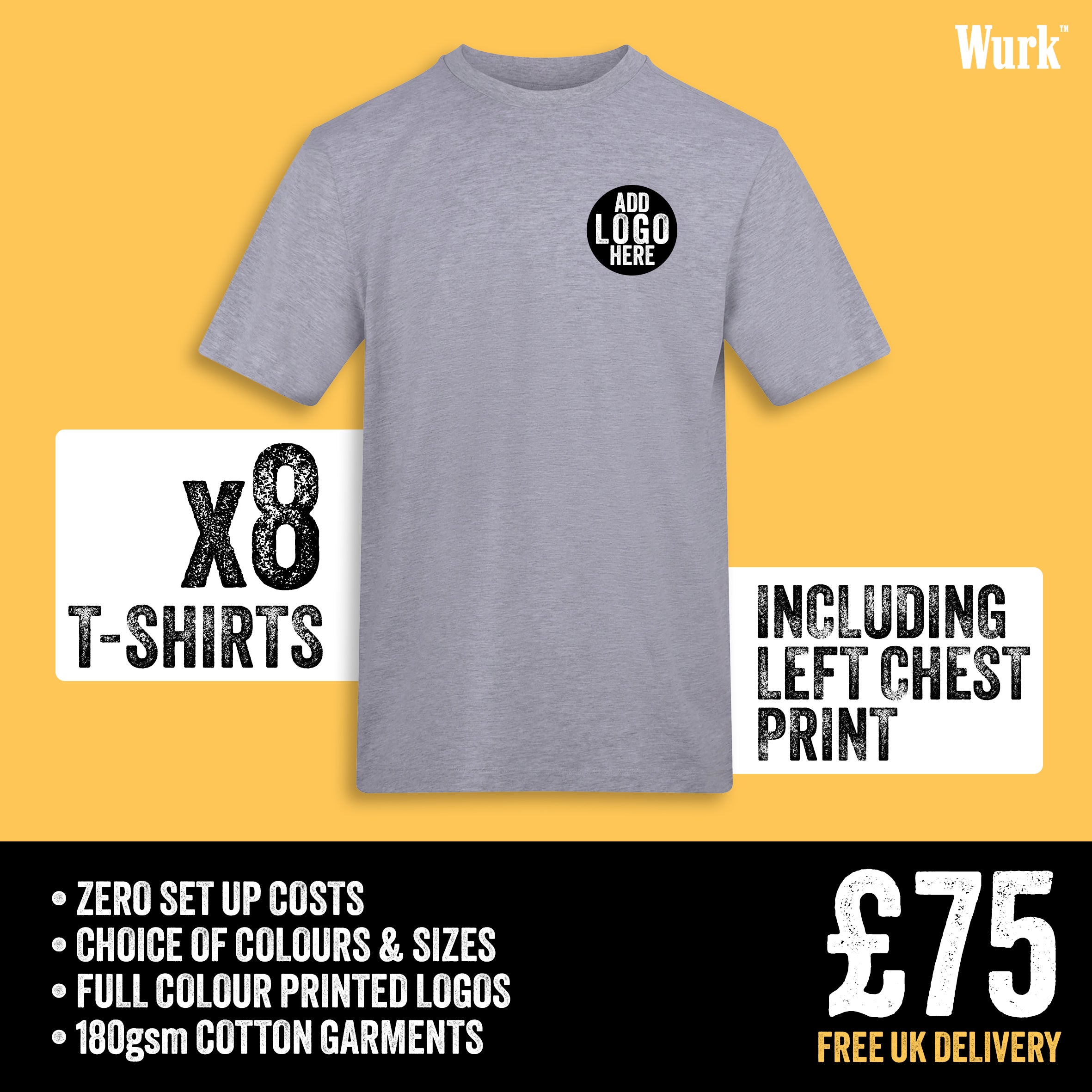 8x T-shirt 'Weekly Rotation' Bundle